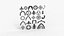 Pack de formes 3D d'architecture gothique