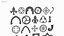 Pack de formes 3D d'architecture gothique