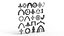 Pack de formes 3D d'architecture gothique