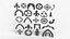 Pack de formes 3D d'architecture gothique