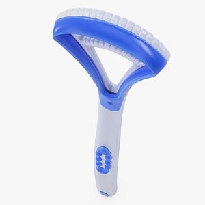 3D Tongue Scraper Blue