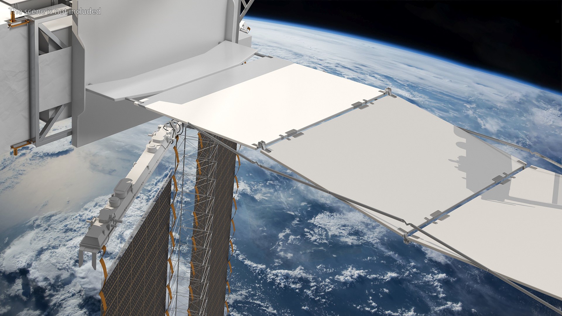 3D ISS Solar Panel Module - TurboSquid 1852941