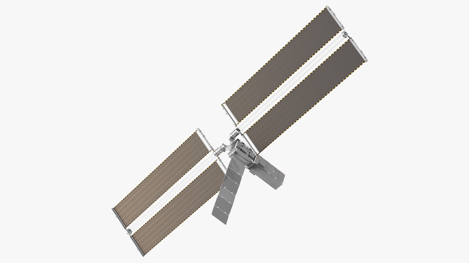 ISS Solar Panel Module 3D model preview