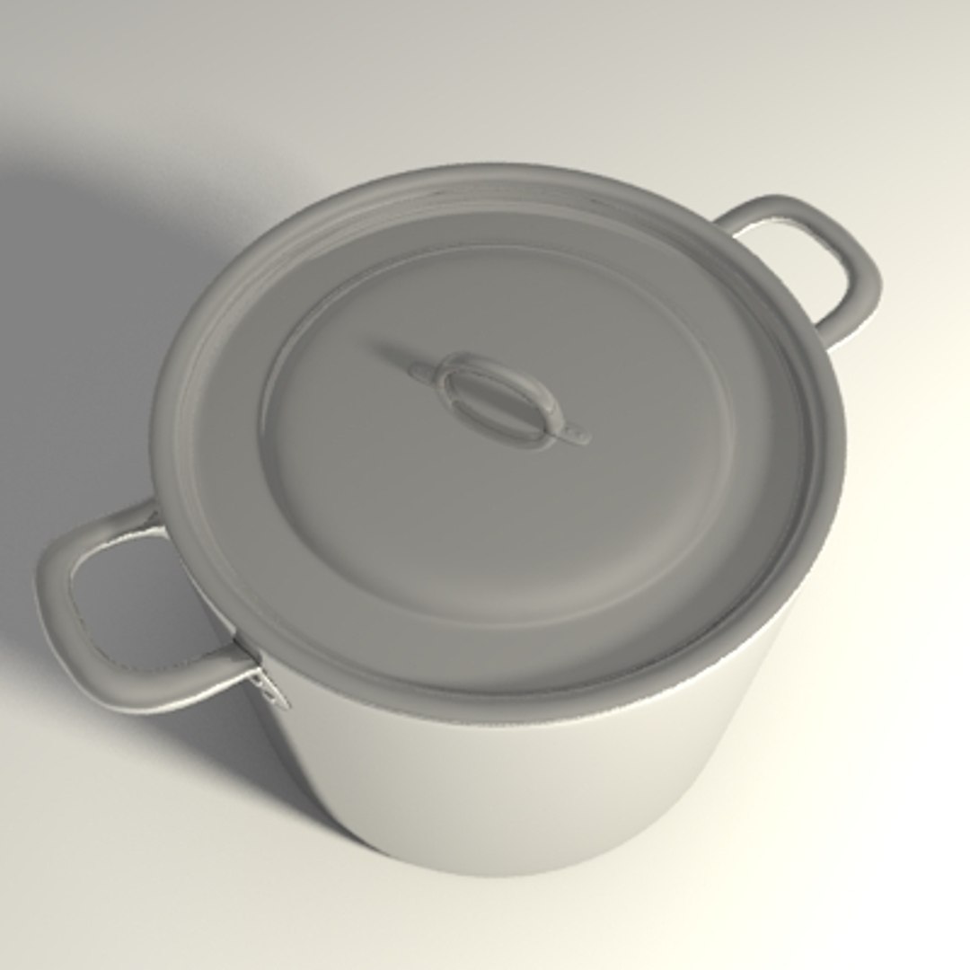 Pots Pans Set Obj