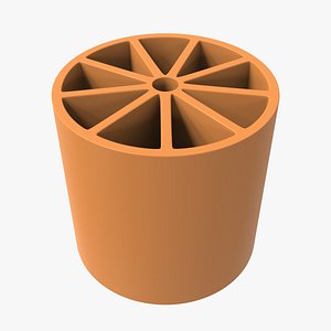 3D cylinder wheel