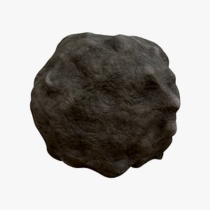 3D model Space rock