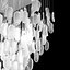 Eva Menz glass sculpture chandelier