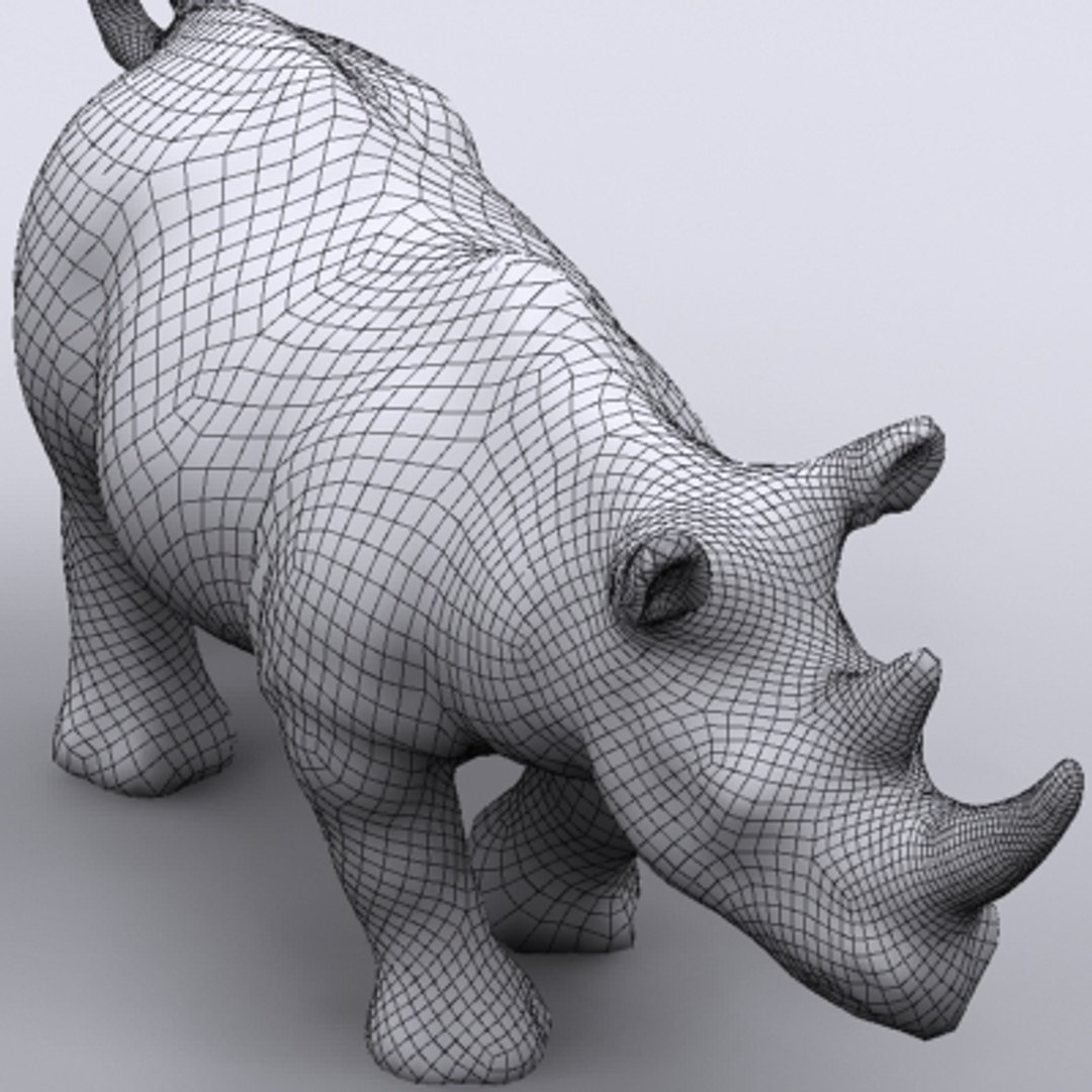 Rhinoceros 3d Model