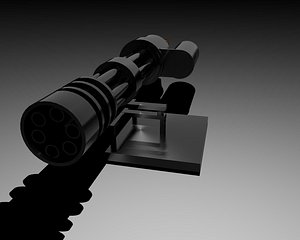c4d m134 minigun