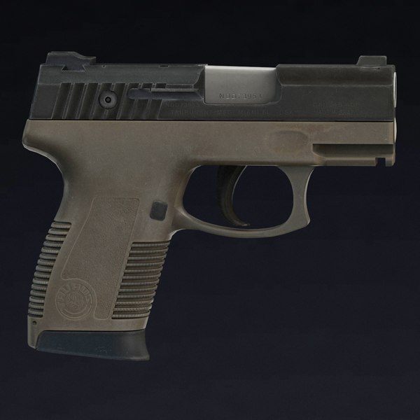 Handgun Taurus 3D Models for Download | TurboSquid