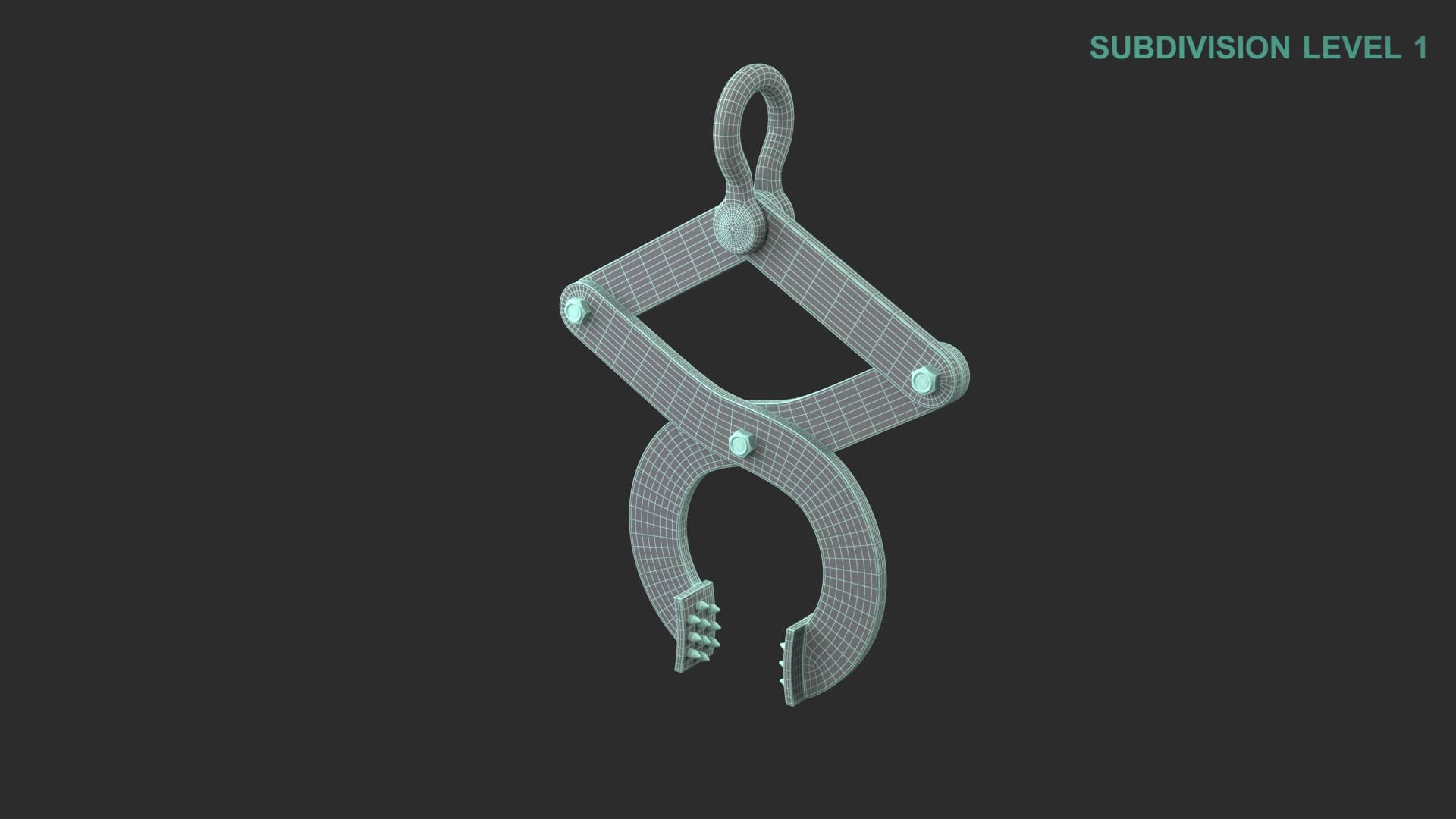 3D Pallet Puller Clamp model https://p.turbosquid.com/ts-thumb/S9/NvMjU8/Jk/wireframe0004/jpg/1670568230/1920x1080/fit_q87/6bb61a9667077704a9ae7ed934578e4d1f1f3540/wireframe0004.jpg