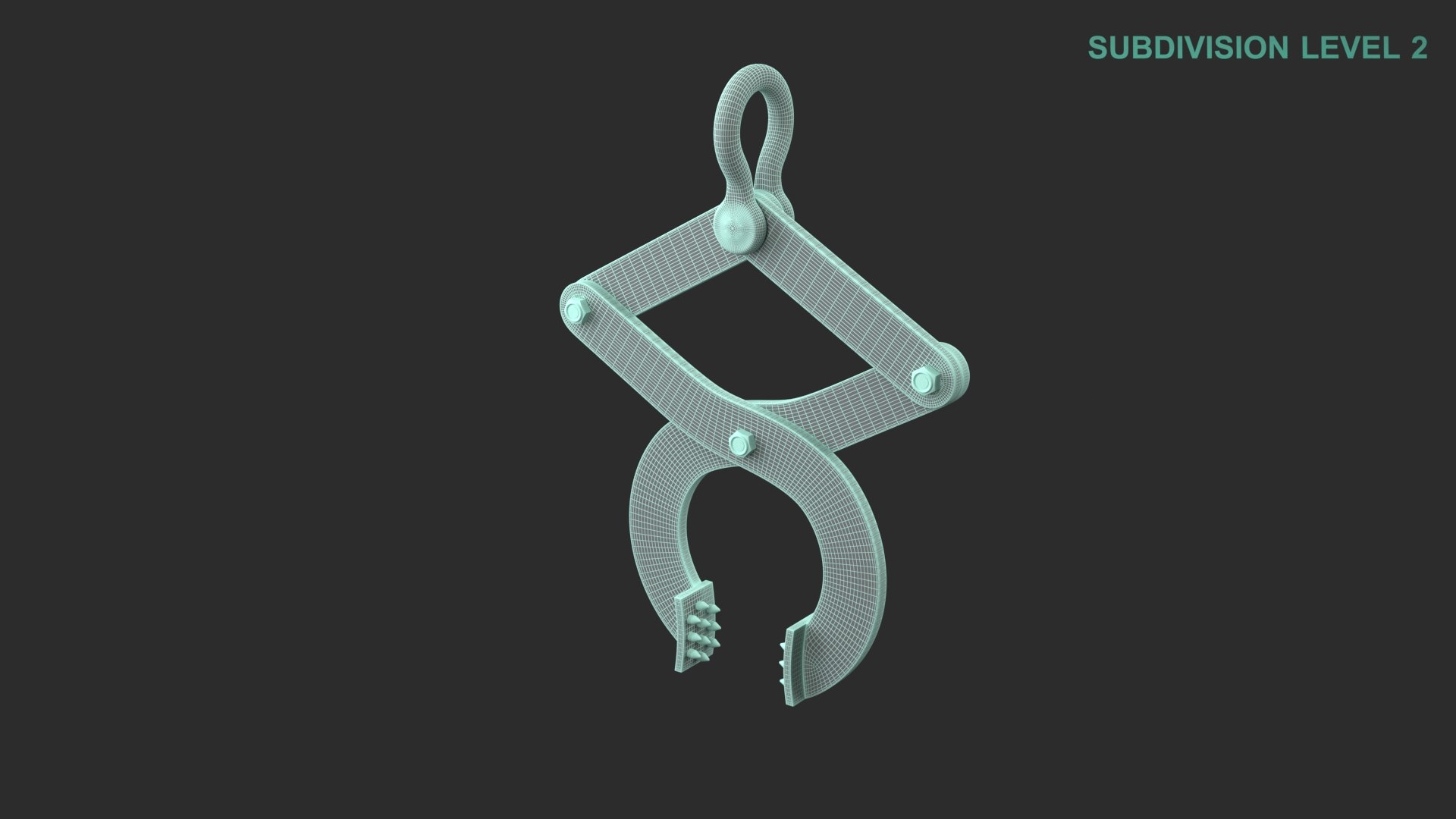 3D Pallet Puller Clamp model https://p.turbosquid.com/ts-thumb/S9/NvMjU8/hL/wireframe0001/jpg/1670568229/1920x1080/fit_q87/2d2df937d5ea3be2f5243a41317b0b1ca6bff69d/wireframe0001.jpg