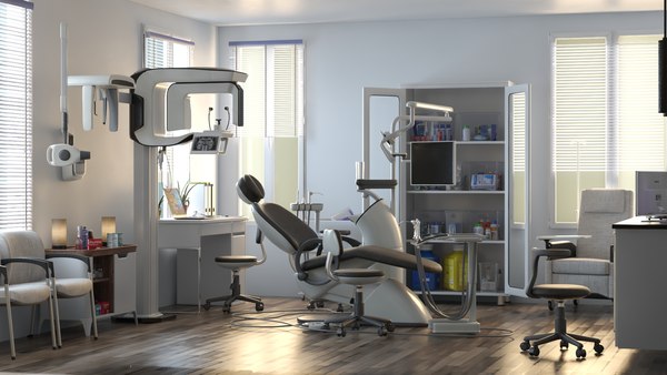 Dentist chair 3D - TurboSquid 1695596