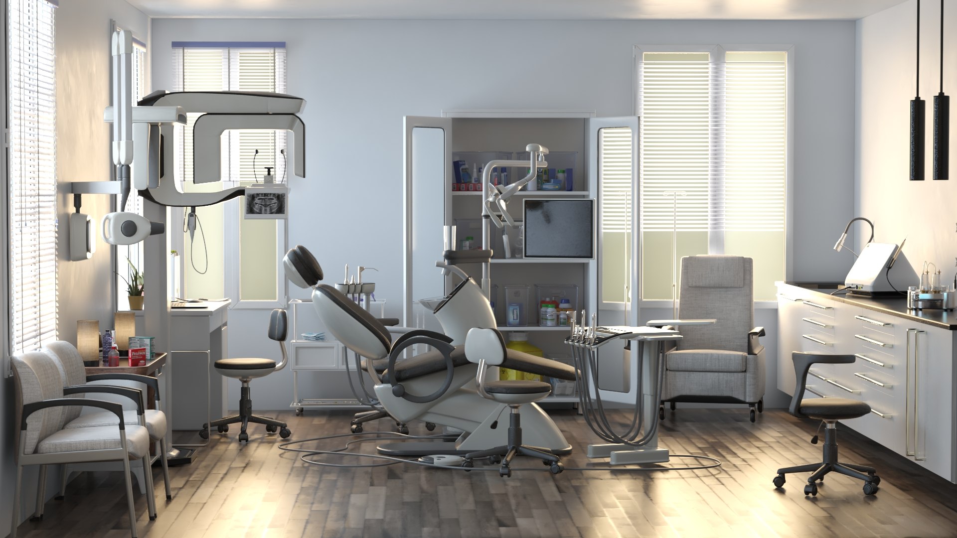 Dentist Chair 3D - TurboSquid 1695596