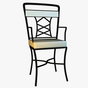 Chair metal kitchen