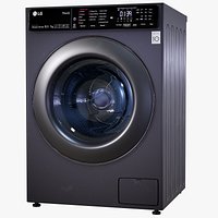 Washing Machine LG Animated With Detailed UI