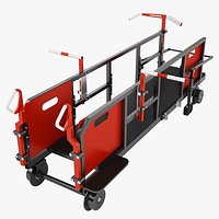 Bobsled Train Sled 01
