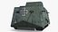 Sturmpanzerwagen A7V Deutscher WW1 Panzer 3D
