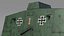 Sturmpanzerwagen A7V Deutscher WW1 Panzer 3D