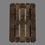 standard wooden pallet (euro 1200x800 cm)