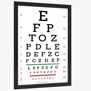 Snellen Eye Chart