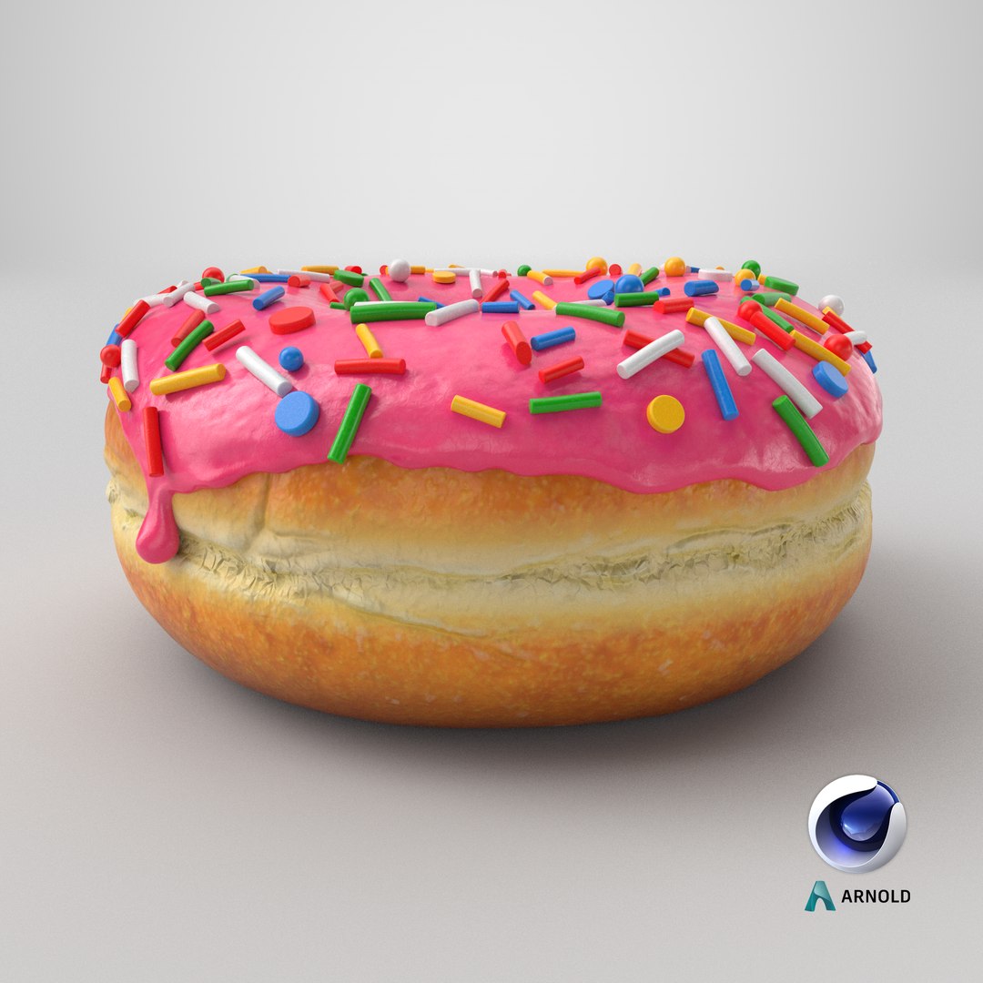 Pink Glazed Donut With Sprinkles 3D model https://p.turbosquid.com/ts-thumb/S9/gDAHJn/TT/stemcell_cinema_4d_arnold_render/png/1782832688/1920x1080/fit_q87/5e0b07376691d3b56d26f7a978321da49027de25/stemcell_cinema_4d_arnold_render.jpg
