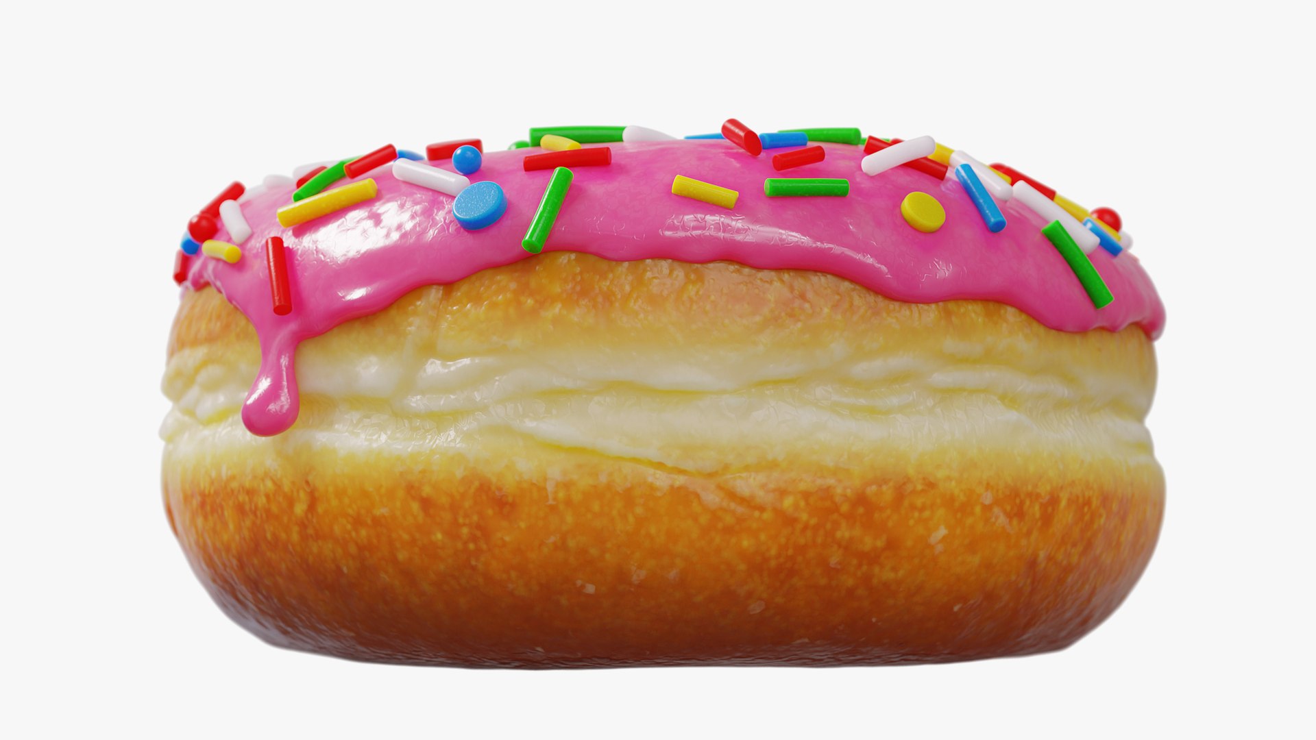 Pink Glazed Donut With Sprinkles 3D model https://p.turbosquid.com/ts-thumb/S9/gDAHJn/d2/image08/png/1782502709/1920x1080/fit_q87/bbc22a7911d8e889dc6b60738777e5c8e74f5338/image08.jpg