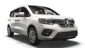 3D Renault Kangoo ETech Tourneo LWB 2023 model