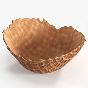 Waffle Cup 3D model