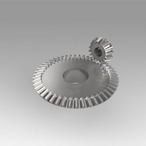 Conical pinion
