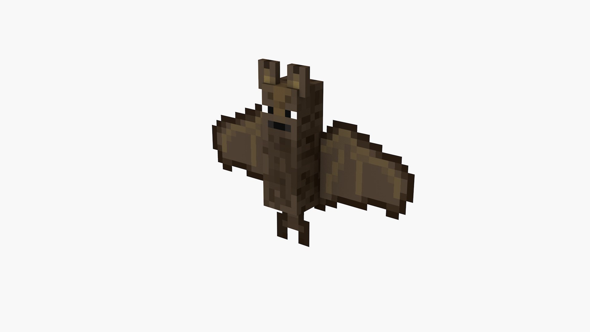 Bat Minecraft 3D - TurboSquid 2347216