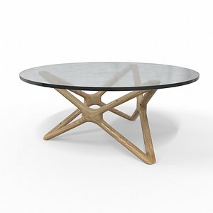 Jayce Coffee Table Ash beige 3D model