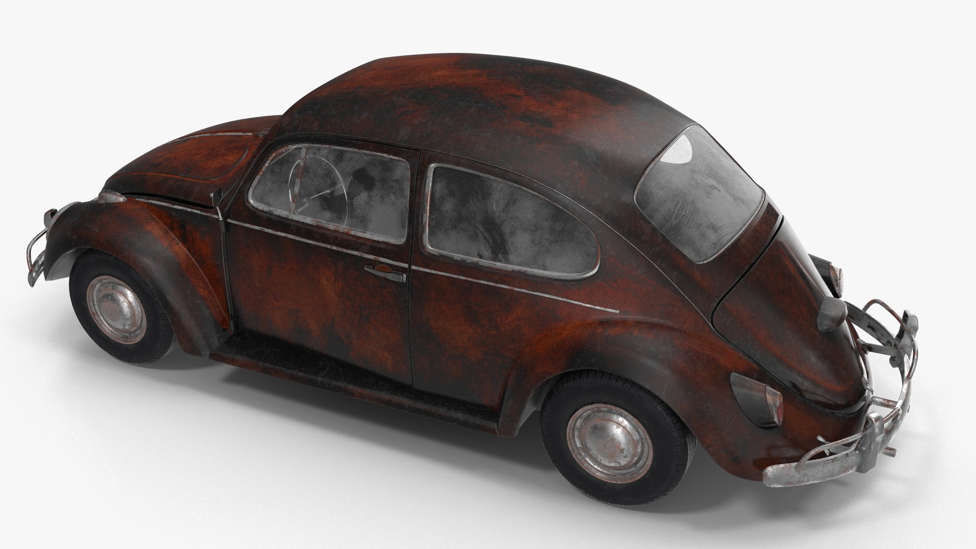 3D volkswagen fusca model - TurboSquid 1507068