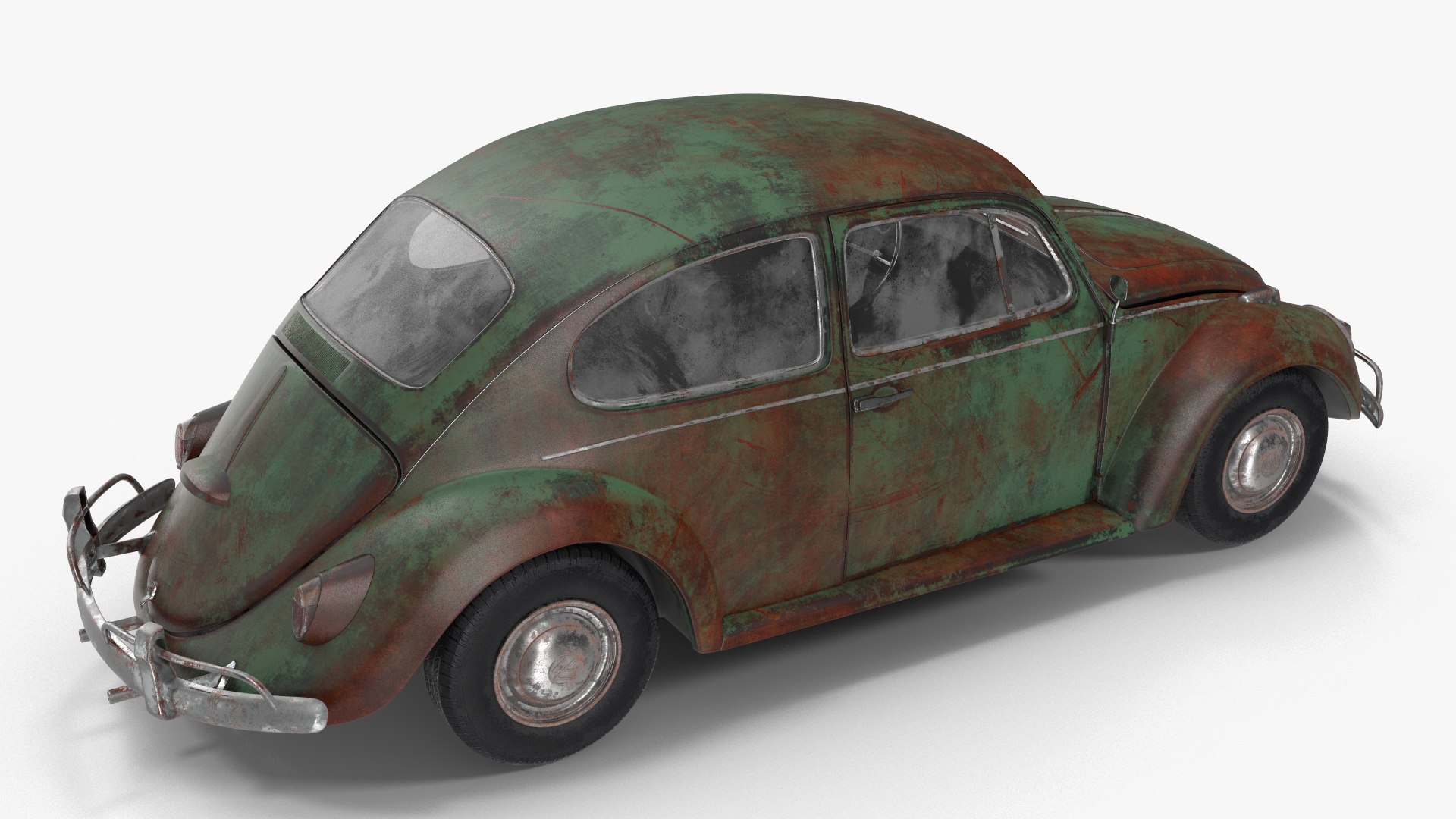 3D volkswagen fusca model - TurboSquid 1507068