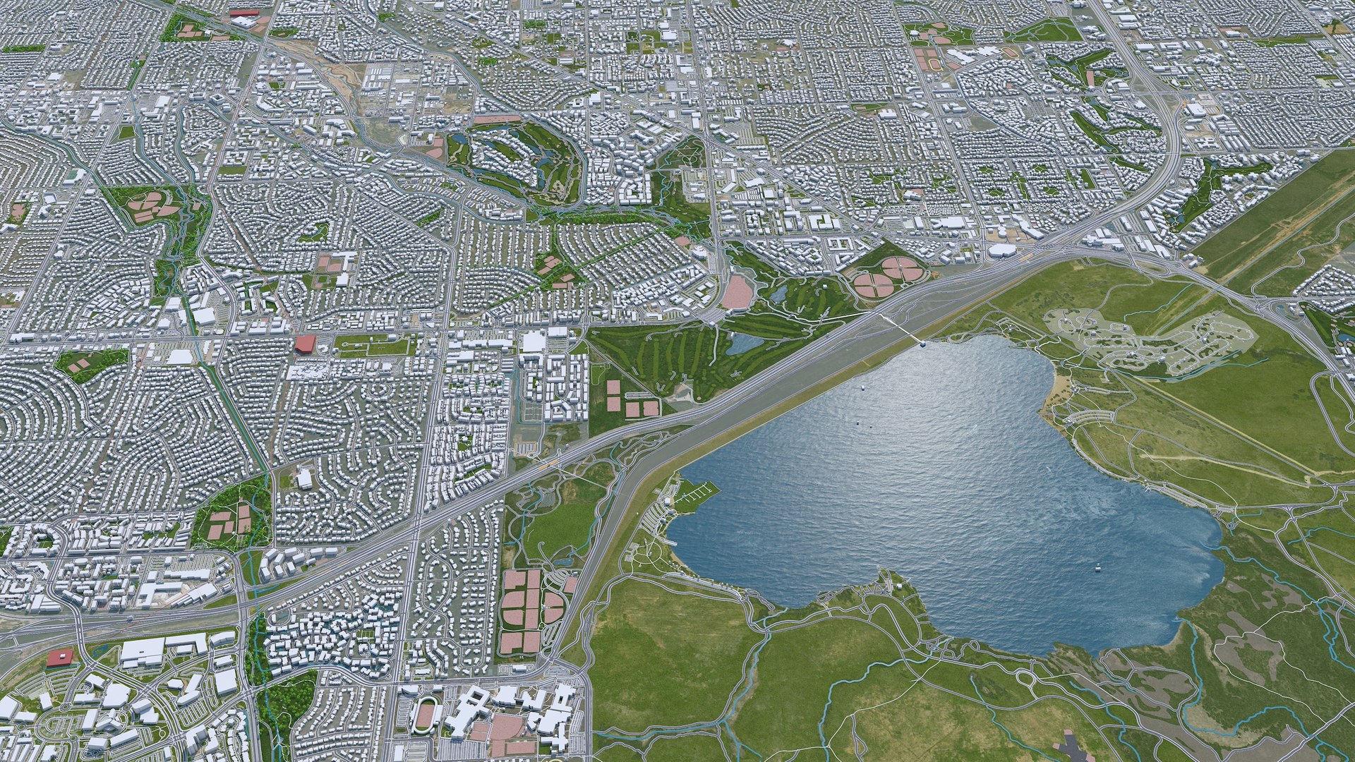 City Area Building Model - TurboSquid 1539928