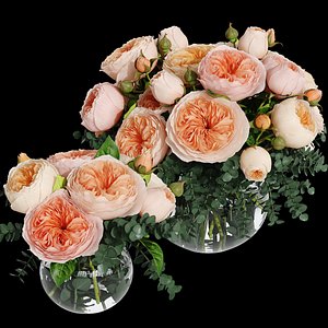 3D rose juliet