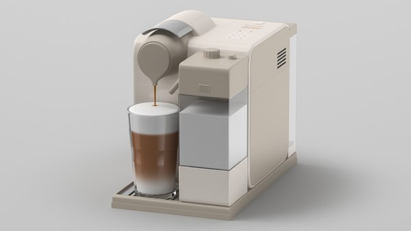Prime Minister world starved 3D model Nespresso Delonghi Lattissima Touch 02 - TurboSquid 1816777