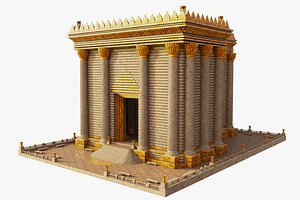 Temple Herod building 3D