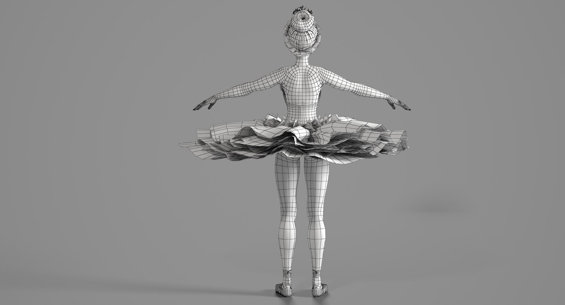 Ballerina Black Swan Rig Model - TurboSquid 1304691
