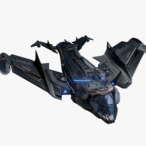 Space Ship - Fully Textured - include inside
