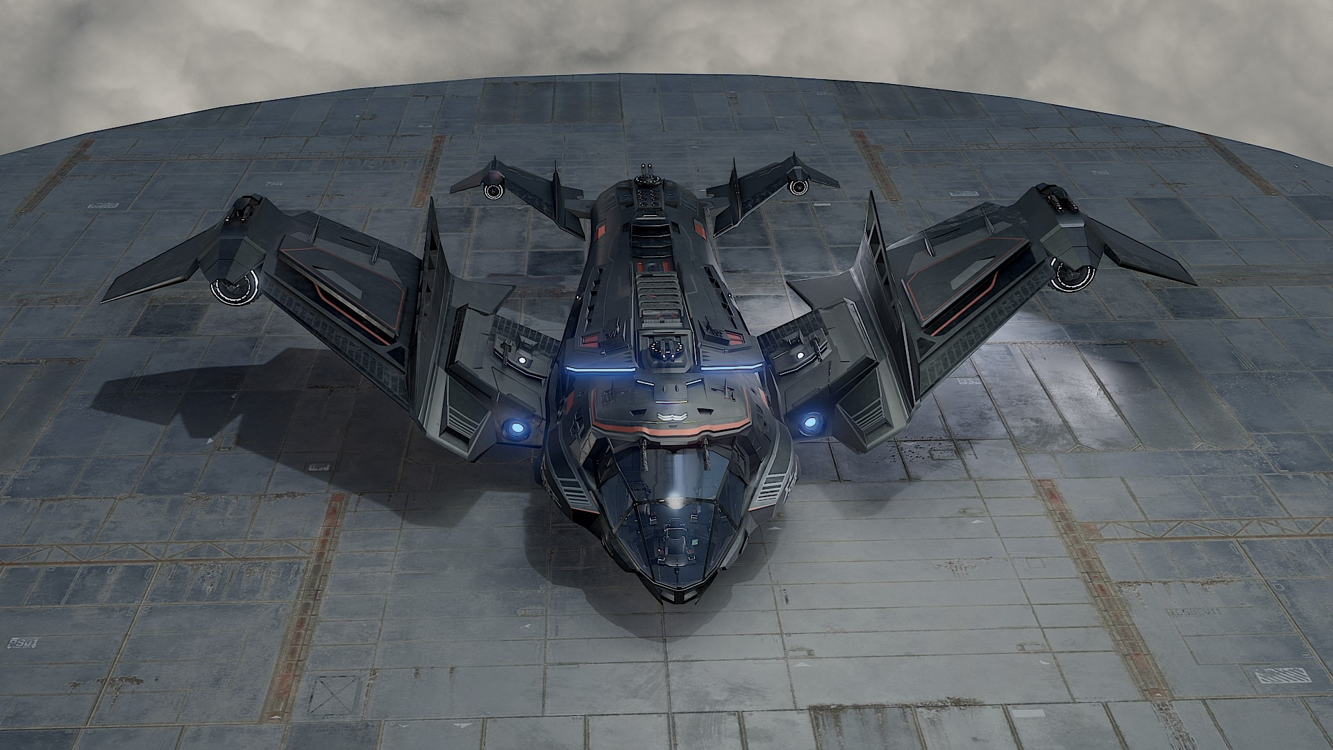 epic 3d portrait of a futuristic space warship, spac