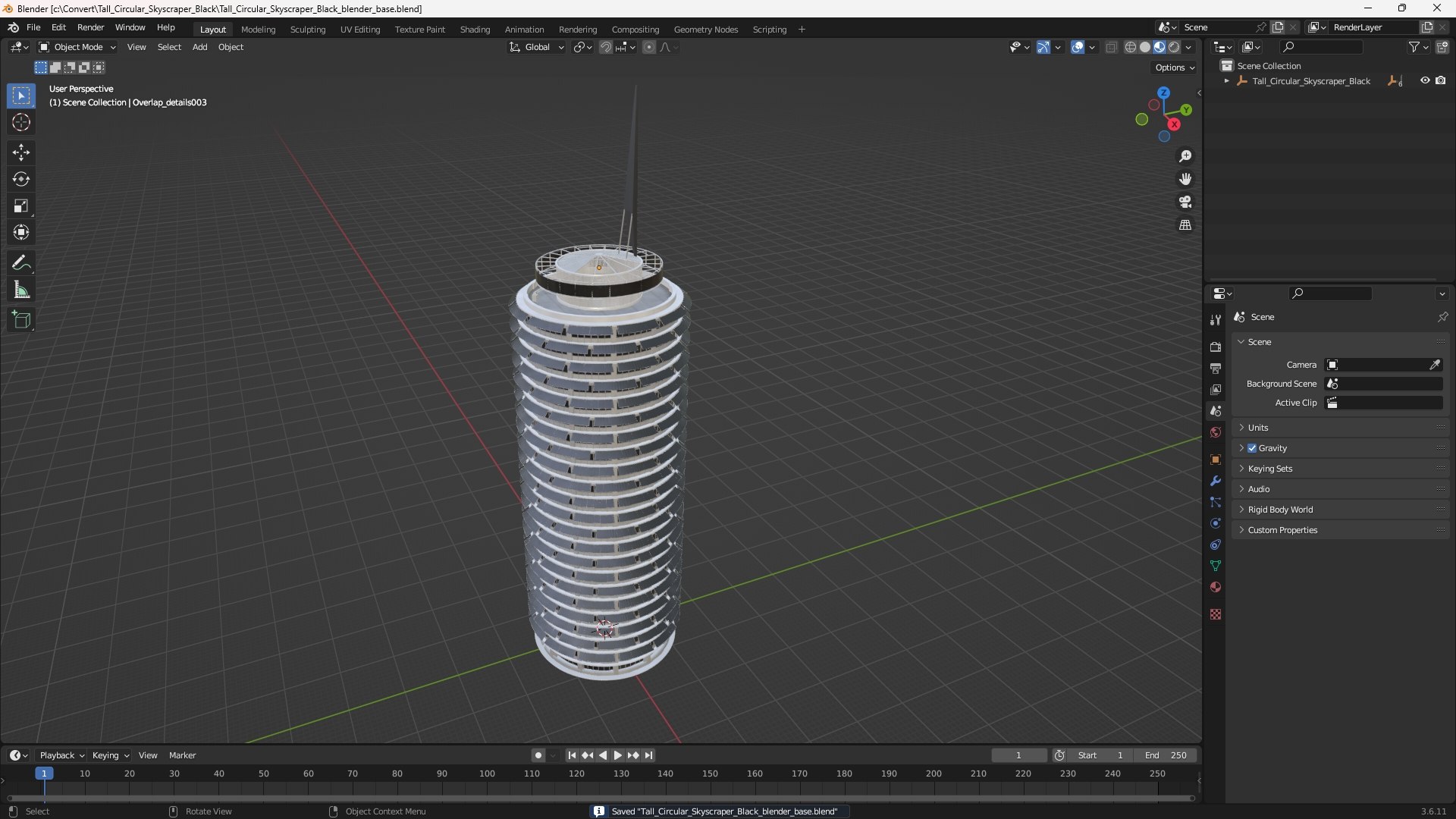 Tall Circular Skyscraper Black 3D https://p.turbosquid.com/ts-thumb/SA/BrX6KL/5k/tall_circular_skyscraper_black_1001/jpg/1755133829/1920x1080/fit_q87/20bb1c546cfd263b28c3a66b3fa2ddfa0de4a2ca/tall_circular_skyscraper_black_1001.jpg