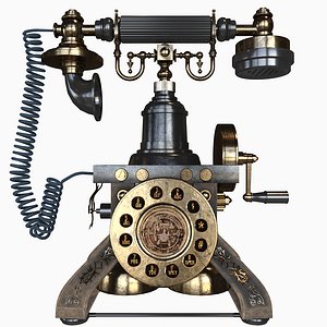 The Eiffel Tower 1892 Vintage Corded Telephone