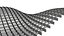 Waffle Wavy Structure 3D model
