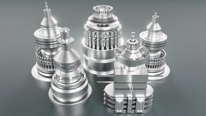 3D model element kitbash