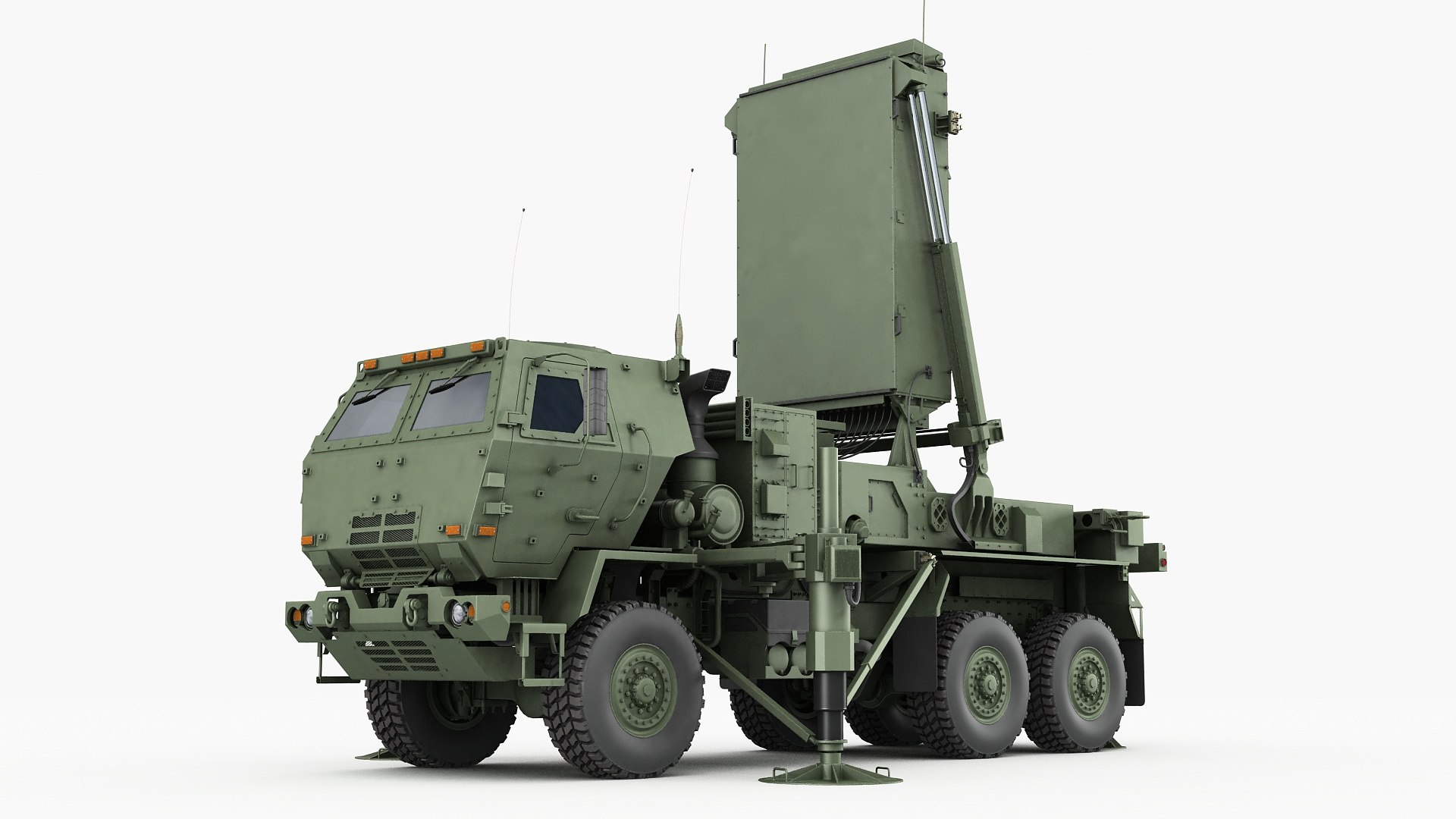 Tpq-53 radar lockheed martin 3D - TurboSquid 1538820