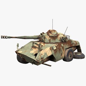 Damaged EE-9 Cascavel