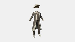 Cowboy Outfit A07 - Character Fashion Design 3D
