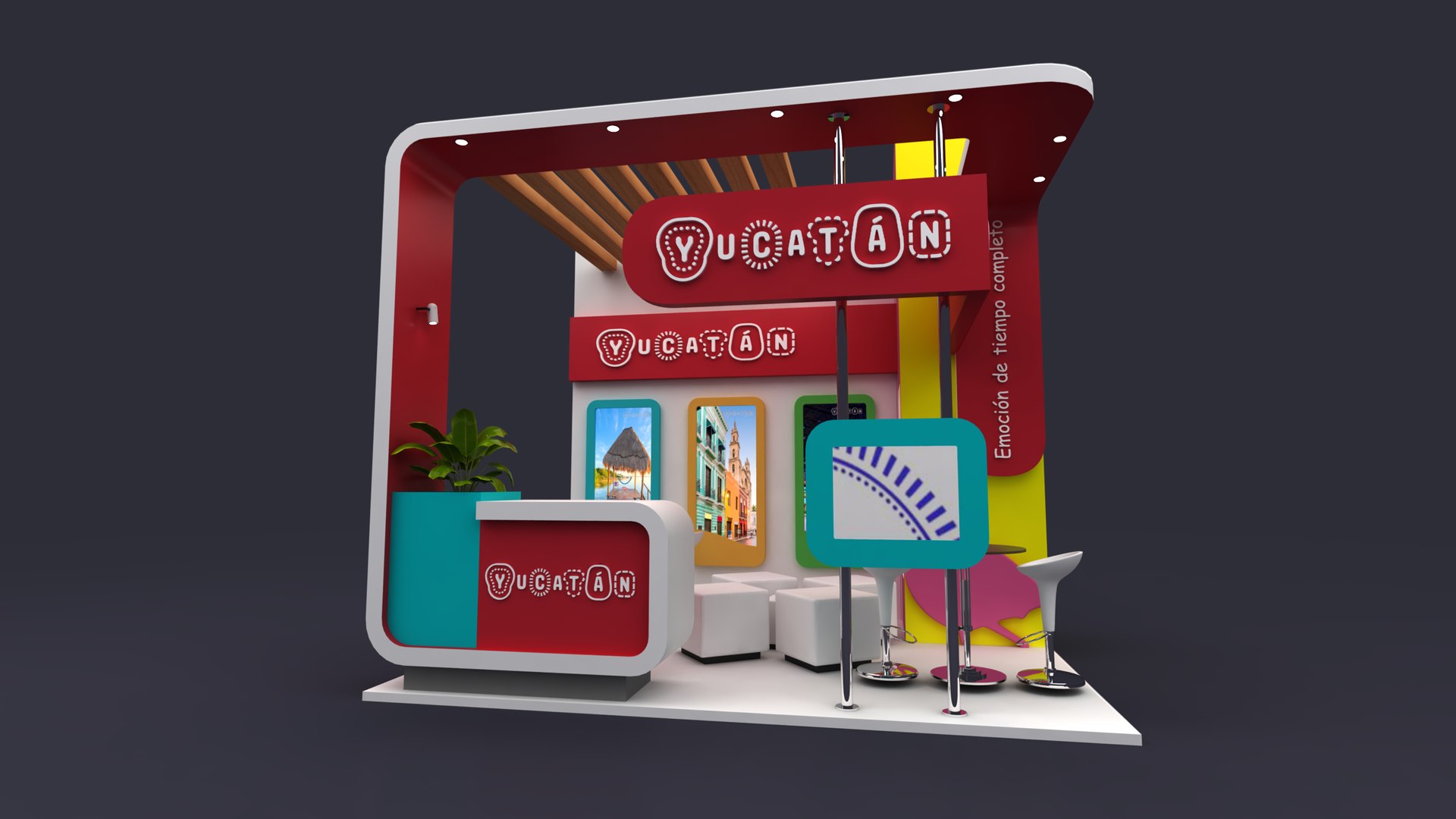 3D Vibrant Yucatan booth 3x4 model https://p.turbosquid.com/ts-thumb/SA/MzaRg2/PT/2/png/1760189441/1920x1080/fit_q87/651e89b798d0c8fdcf2652a9f609ddd5e6e4d637/2.jpg