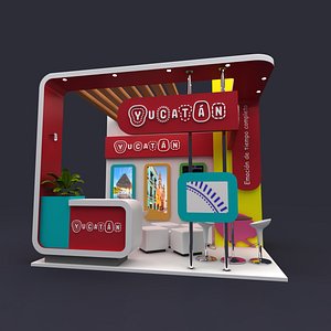 Vibrant Yucatan booth 3x4